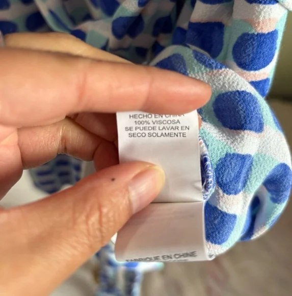 Kate Spade Blue and White Checkered Romper - Picture 6 of 6